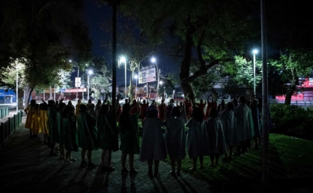 Este es el nuevo performance de LasTesis, creadoras del himno feminista "Un violador en tu camino"