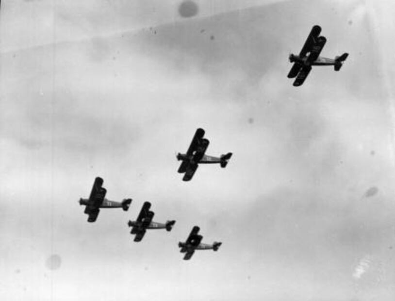 El olvidado "show" aéreo de Balbuena