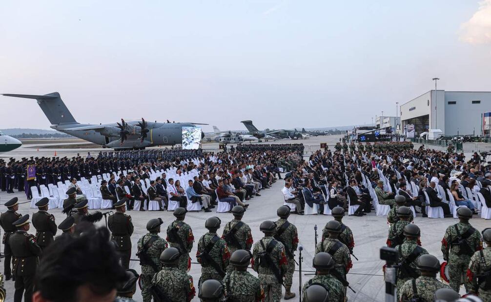 Claudia Sheinbaum anuncia que Mexicana de Aviación recibirá 20 aviones en pocos meses para ampliar su operación. Foto: Gabriel Pano/ EL UNIVERSAL
