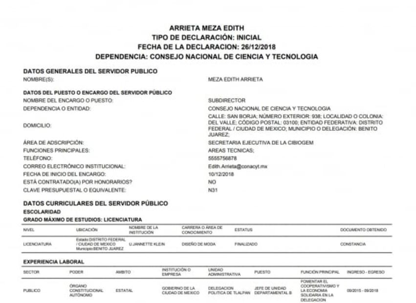 Ahora nombran a diseñadora de moda al frente de una subdirección de Conacyt 