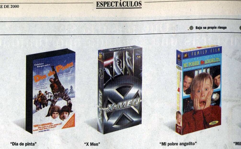 Algo que todos los formatos de audio o video en físico tenían en común era el arte de las portadas, y había un cierto gusto por disfrutar hasta el empaque solo, que también era un "gancho" de publicidad, tanto en tiendas como en esta página de EL UNIVERSAL; fue una experiencia que queda atrás con el streaming. Hemeroteca EL UNIVERSAL.