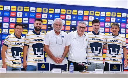 Pumas presentó a sus cuatro refuerzos para el Apertura 2024; estas fueron las mejores frases