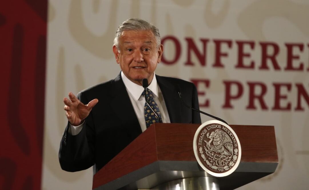El presidente Andrés Manuel López Obrador se reunió con integrantes de la CNTE. Foto: Carlos Mejía Rosas/EL UNIVERSAL 