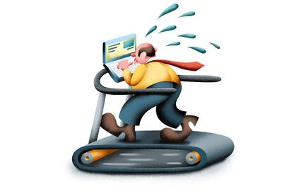 Harán sudar a trabajadores: Buscan incentivar la actividad física, aun en la oficina