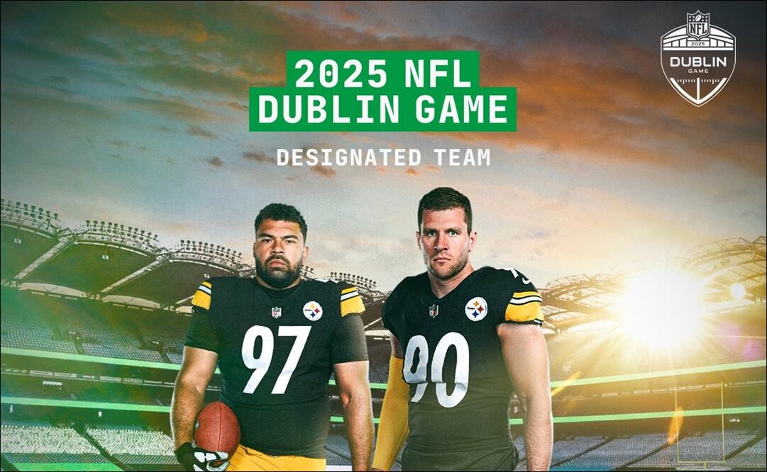 Los Steelers jugarán en Irlanda / FOTO: Especiales