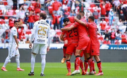 Triunfo del Toluca en el Nemesio Diez sobre los Pumas