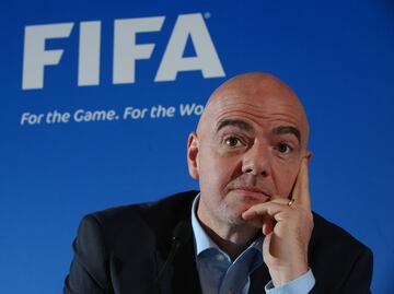 Infantino espera Liga Global cada dos años