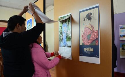 Exhiben calendarios de Japón en el Museo de las Culturas