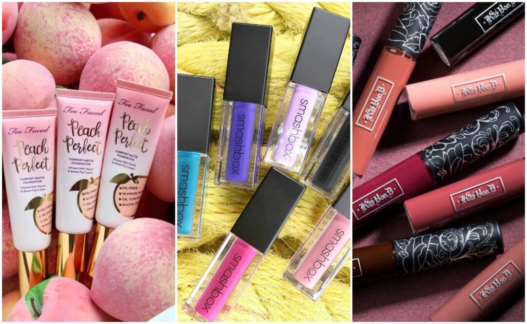 foto: Instagram: Too faced, Smashbox, Kat Von D