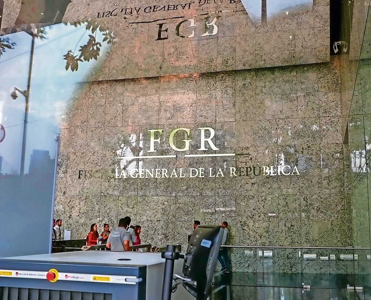  Fiscalía General de la República. Foto: EL UNIVERSAL