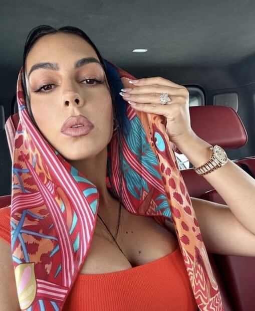 El sensual look estilo árabe de Georgina Rodríguez, esposa de CR7