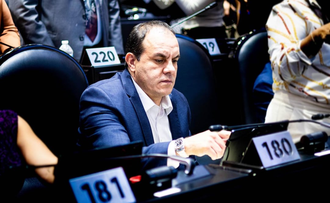 Cuauhtémoc Blanco Bravo, exgobernador de Morelos y diputado de Morena. Foto: Especial