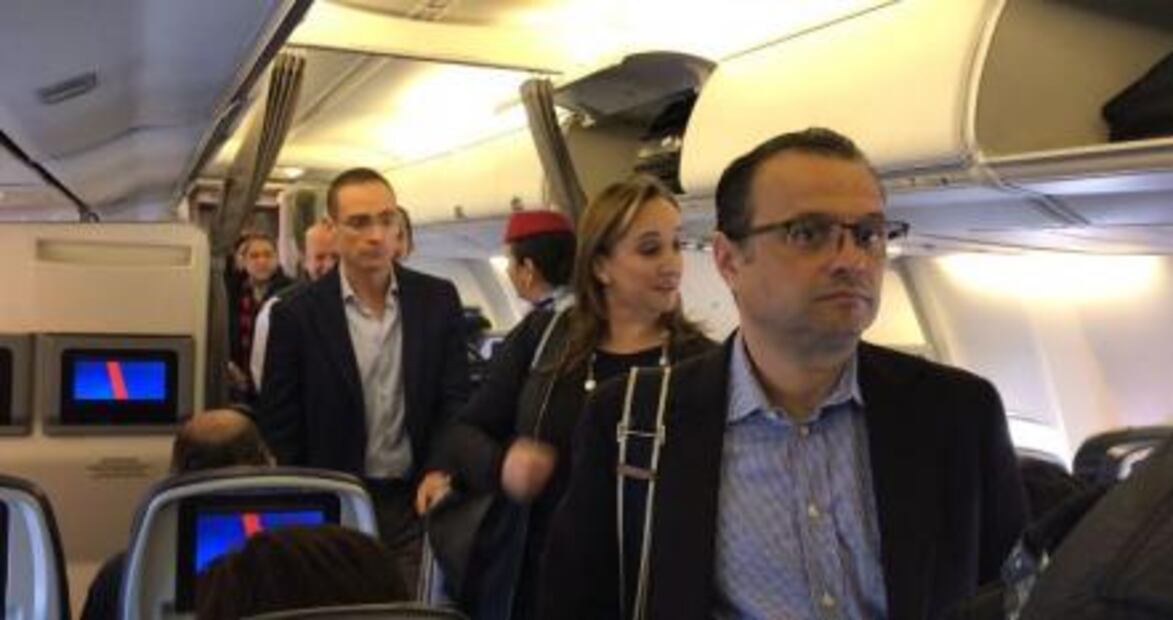 Coinciden en vuelo Anaya, Juana Cuevas, Beltrones y Lorenzo Córdova