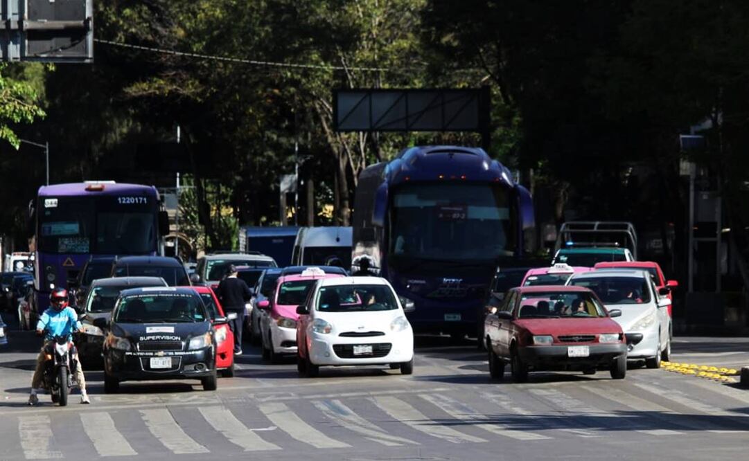 Tráfico de la CDMX. Foto: Brenda Martínez/ EL UNIVERSAL