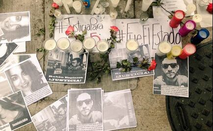 Colocan velas y flores frente a edificio de la Narvarte