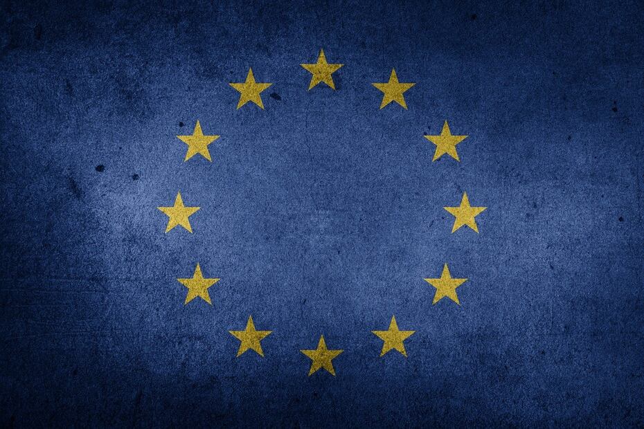 Bandera de la Unión Europea (UE). Foto: Pixabay