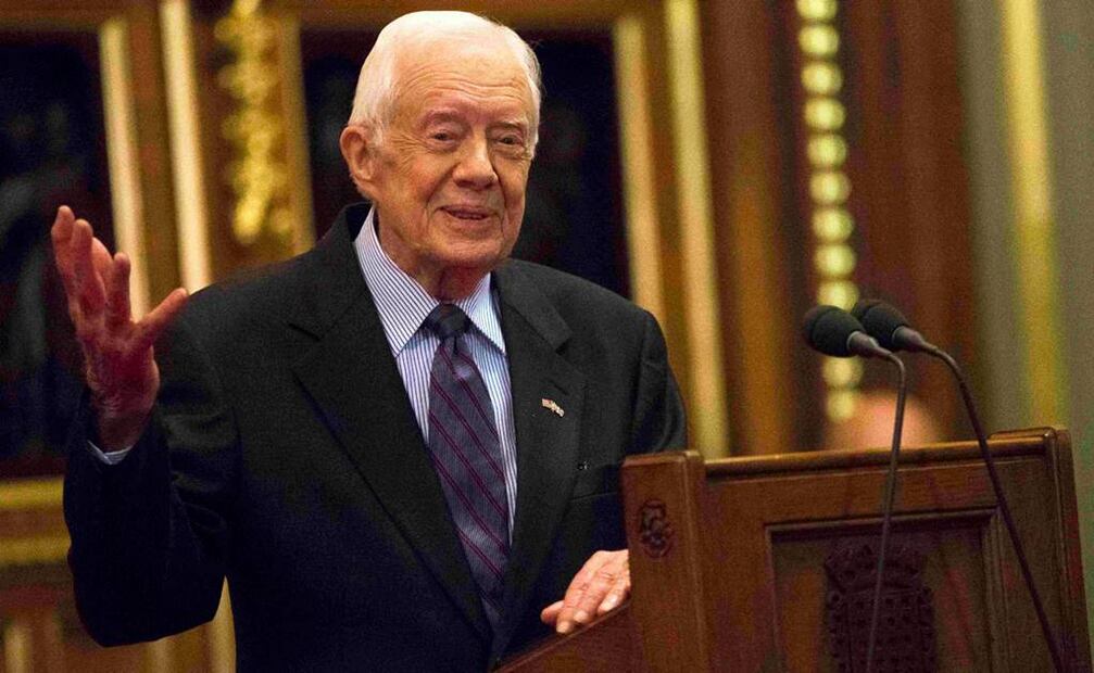 Fallece el expresidente Jimmy Carter. Foto: AP