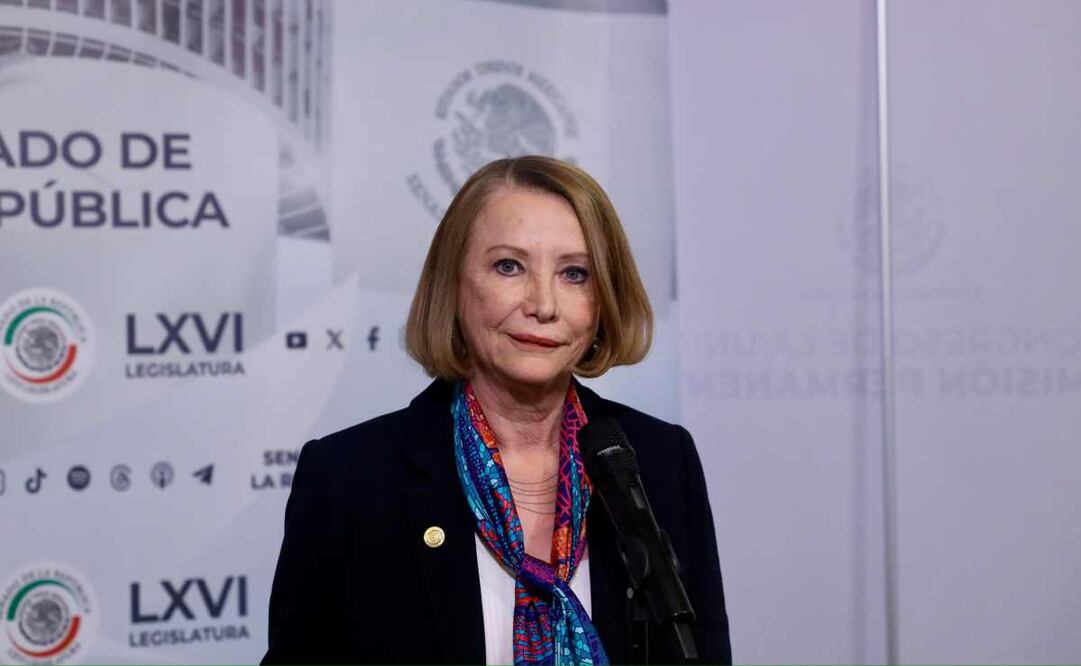 La presidenta del Senado, Laura Itzel Castillo. Foto: Especial.