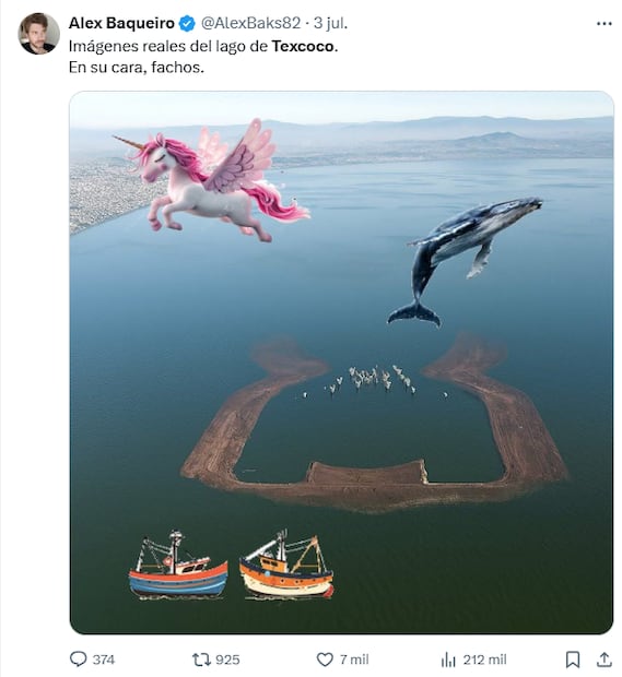 Los memes más creativos de la imagen viral de Texcoco. Foto: Captura de pantalla