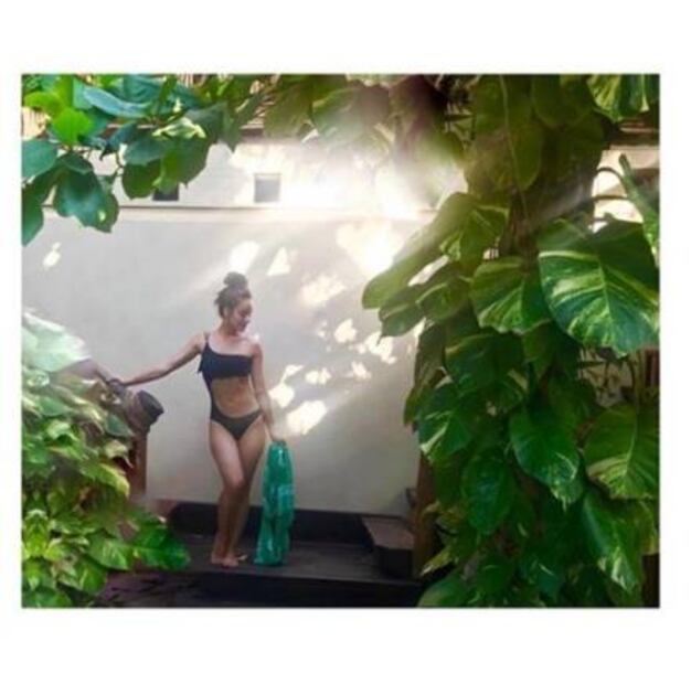 Esmeralda Pimentel luce su figura en bikini