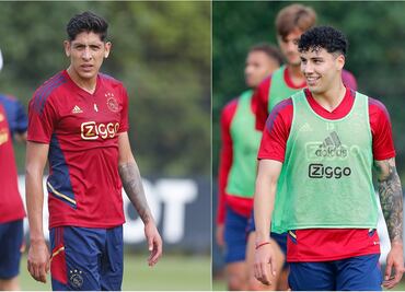 Edson Álvarez y el mensaje de ánimo para Jorge Sánchez por no debutar con el Ajax