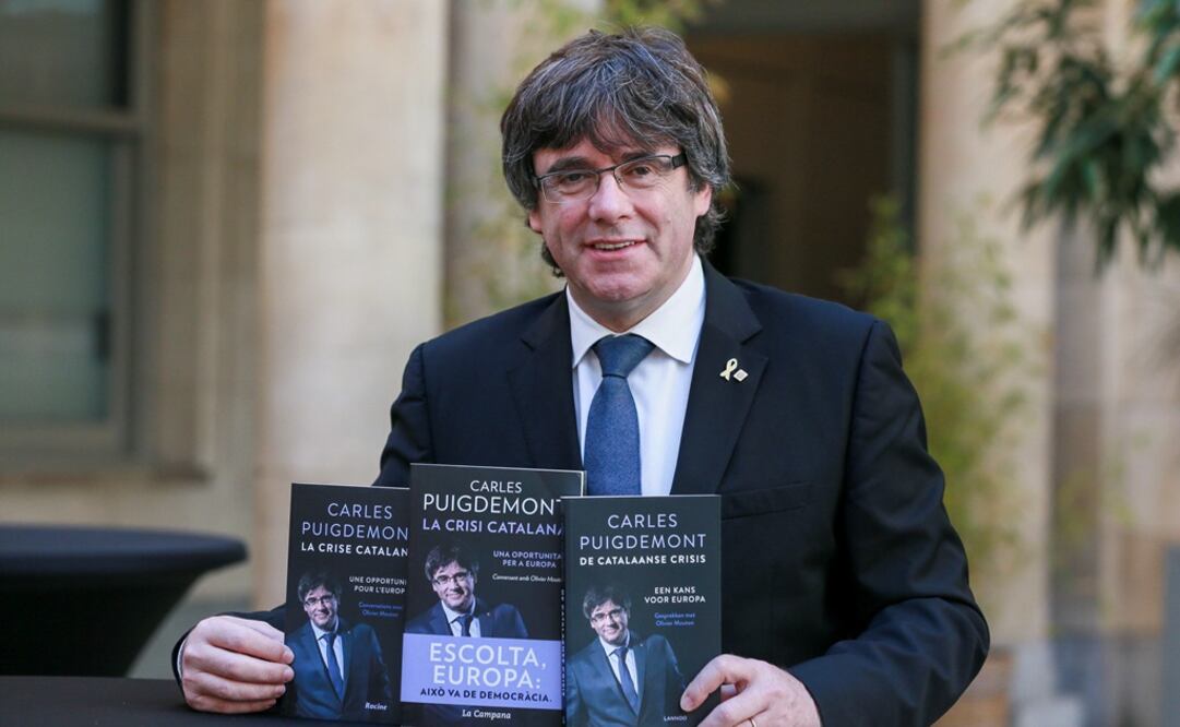 El ex presidente de la Generalitat catalana, Carles Puigdemont. Foto: EFE