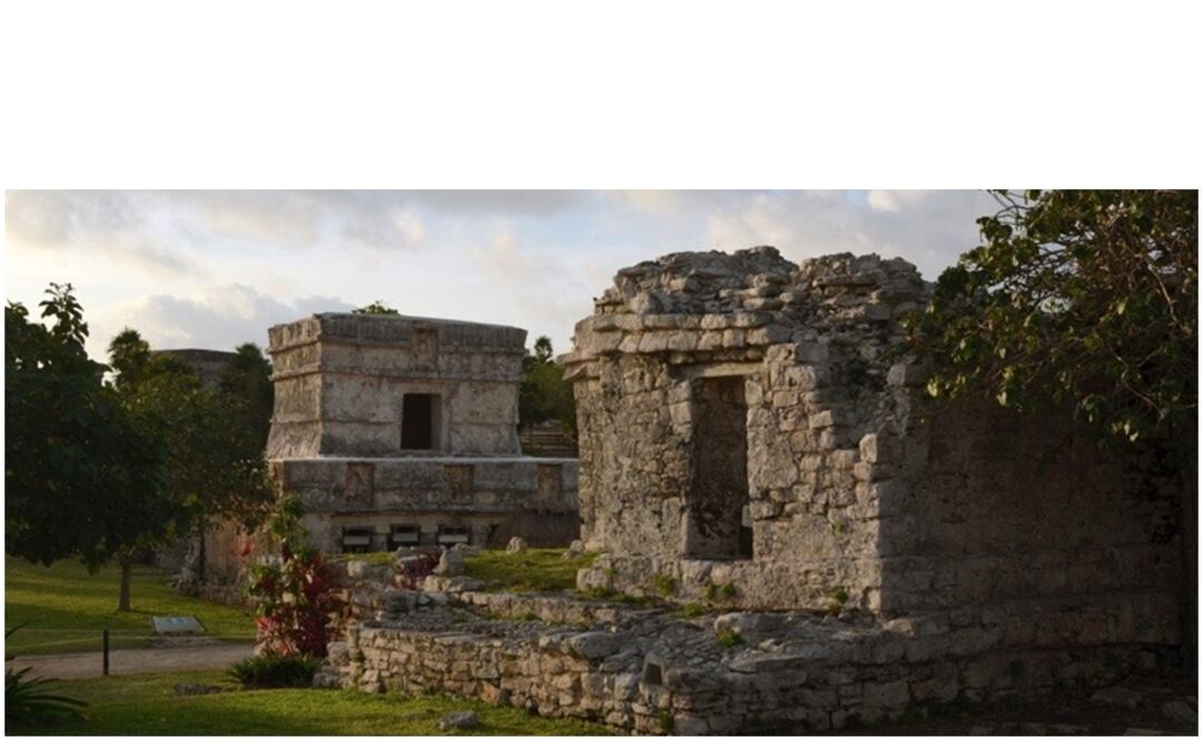 Realizó el INAH trabajos de mantenimiento en pintura mural de la Zona Arqueológica de Tulum. Foto: Ana Galicia INAH