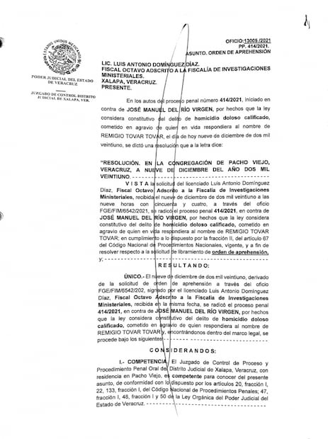 “Acusación en caso Tovar se hizo con base en conjeturas”