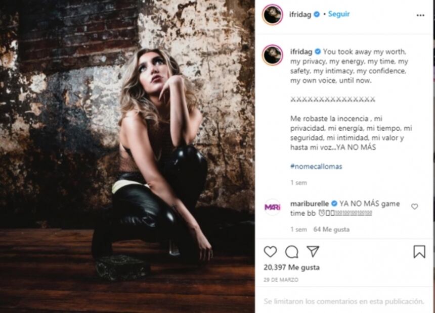 Sergio Mayer invita a Frida Sofía a denunciar penalmente a Enrique Guzmán