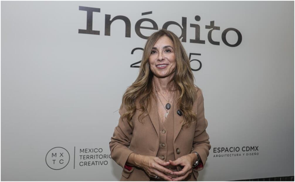 Elena Alti, Senior VP y Chief Marketing Officer en Grupo Salinas asistió al evento de Inédito en Espacio CDMX. Foto: Gabriel Pano EL UNIVERSAL