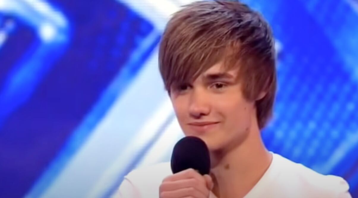 Liam Payne es su audición en el programa "Factor X".
Foto: YouTube