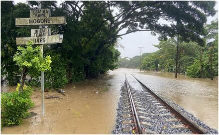 Suspenden labores en clínica de Juchitán y Tren Transístmico de Oaxaca; hay inundaciones por depresión tropical Once-E