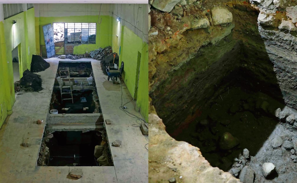 Gracias a las excavaciones, los arqueólogos descartan que la zona
perteneciera a Tenochtitlan o Atezcapan, pues no hay lechos lacustres. Fotos: Diego Simón / EL UNIVERSAL