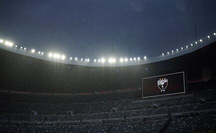 Atlante vs León se retrasa por tormenta eléctrica