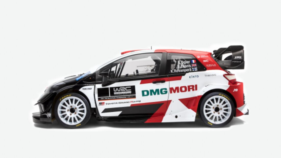 Toyota presenta el Yaris WRC 2021 con un nuevo diseño