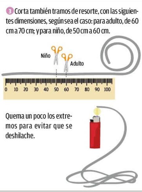 Cómo hacer una mascarilla de tela casera sin máquina de coser