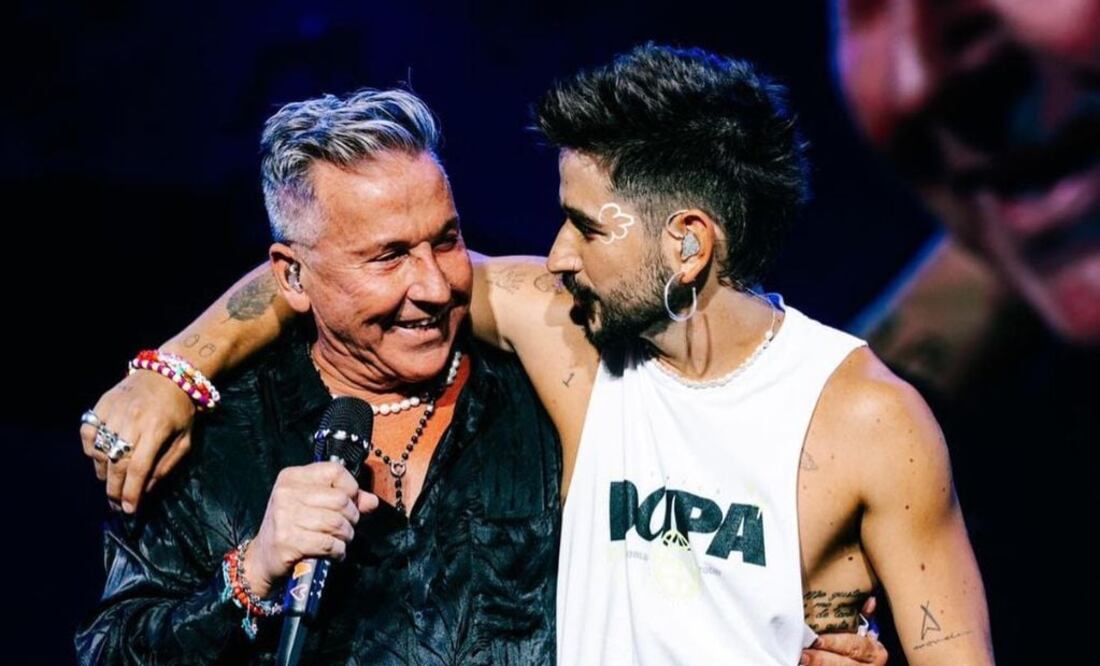 Ricardo Montaner y Camilo. Fuente: Instagram @montaner