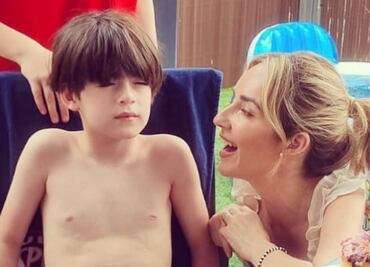 Jimena Pérez "La choco" comparte enternecedor momento junto a su hijo con autismo