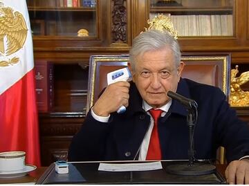 AMLO dice que sus síntomas son leves y se siente bien tras contagiarse de Covid
