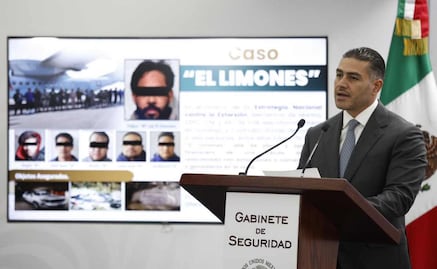 Harfuch informa avances del caso "El Limones"; UIF congela cuentas y descarta vínculos, por ahora, con Pedro Haces o sindicatos