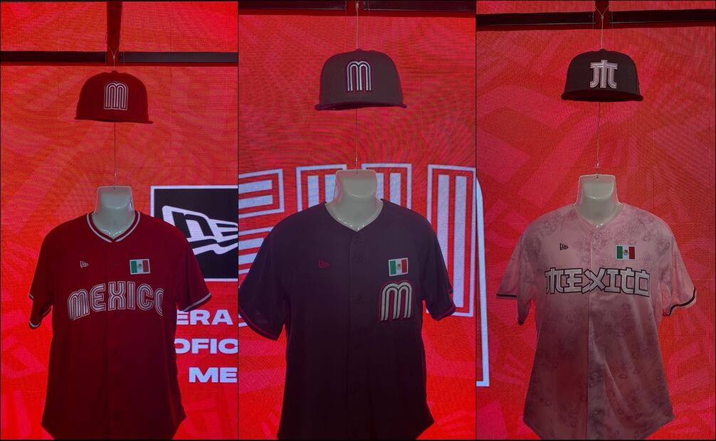 Estos serán los nuevos uniformes de México en la Premier 12 / Fotos: Nicolás Schiller Solti - EL UNIVERSAL
