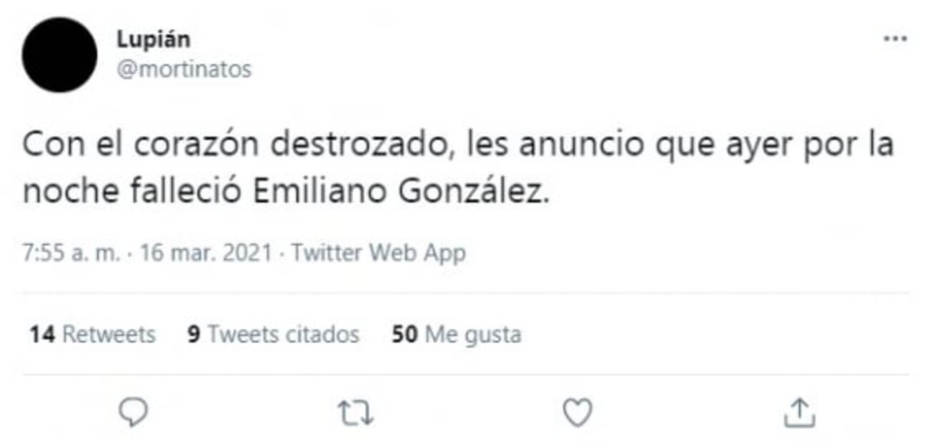 Fallece el escritor Emiliano González, pilar de la literatura fantástica mexicana