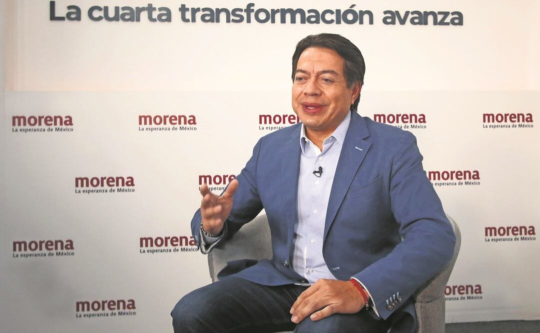 El dirigente nacional de Morena, Mario Delgado. Foto: Carlos Mejía/ EL UNIVERSAL