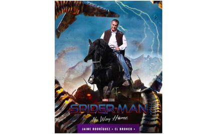 Exgober "El Bronco" se hace el superhéroe