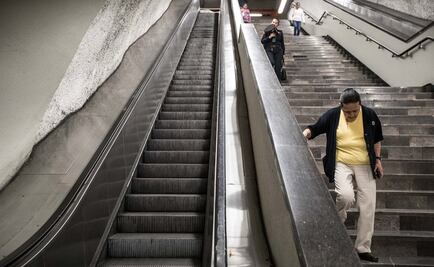 Niño se accidenta en escaleras mecánicas de la Línea 7 del Metro 