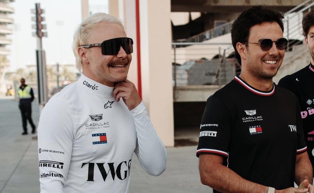 Checo y Bottas califican el tercer día de test de F1 / Foto: @Cadillac_F1 en X