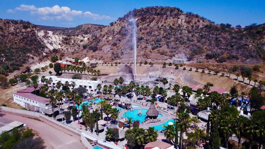 Balneario "El Geiser " en Hidalgo. Foto: Instagram @elgeiserbalneario