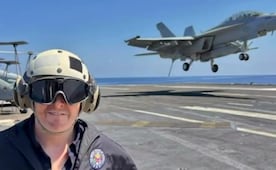 Embajador Johnson presume portaaviones USS Nimitz en la región; transita frente a la costa del Pacífico mexicano