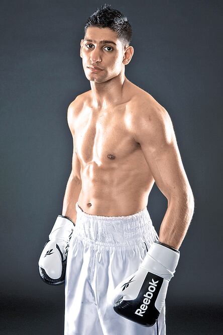 Amir Khan asegura que prepara estrategia para no cometer errores en el ring y salir con la victoria (GOLDEN BOY PROMOTIONS)