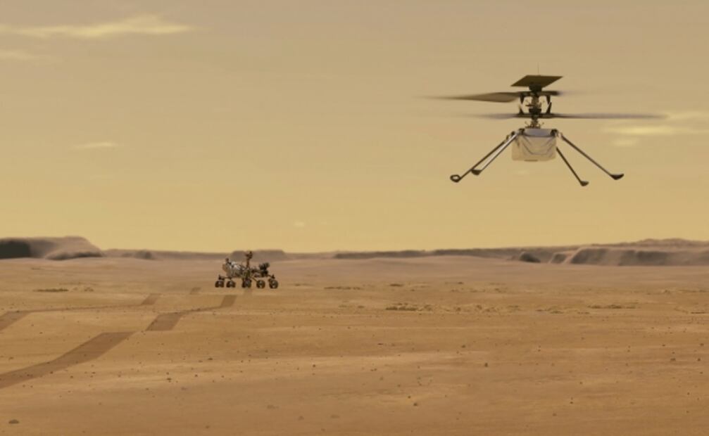 El Ingenuity de la NASA no volará en Marte esta semana por culpa de software
